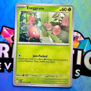 exeggcute (004/132) - common — pokémon: mega evolutions